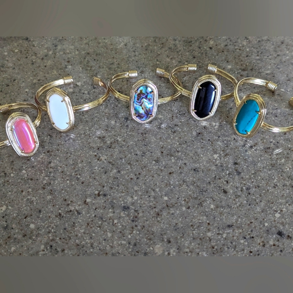 Kendra Scott vintage cuffs All 5